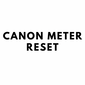 Canon Meter Reset